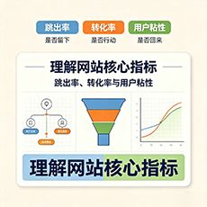 恩施建站-理解网站核心指标:跳出率、转化率与用户粘性