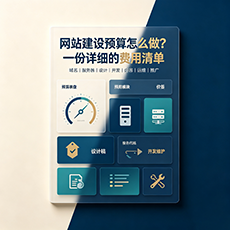 恩施建站-网站建设预算怎么做？一份详细的费用清单