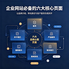 恩施建站-企业网站必备的六大核心页面