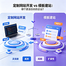 建始建站-定制网站开发 vs 模板建站：哪个更适合你的企业？